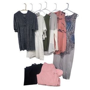 8pc Womens Clothing Lot Size Large 12-14